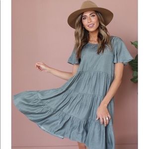 Swing Tiered Dress - Size Small